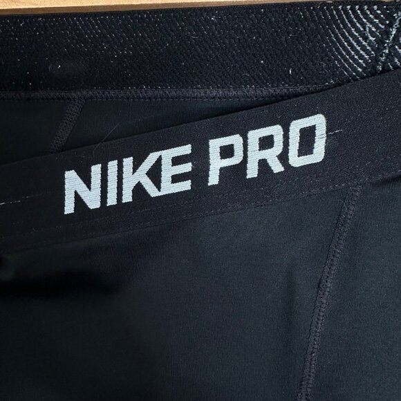 Nike Pro Dri Fit Base Layer Black Leggings Running Hiking Yoga Women's Size XS - Picture 5 of 6